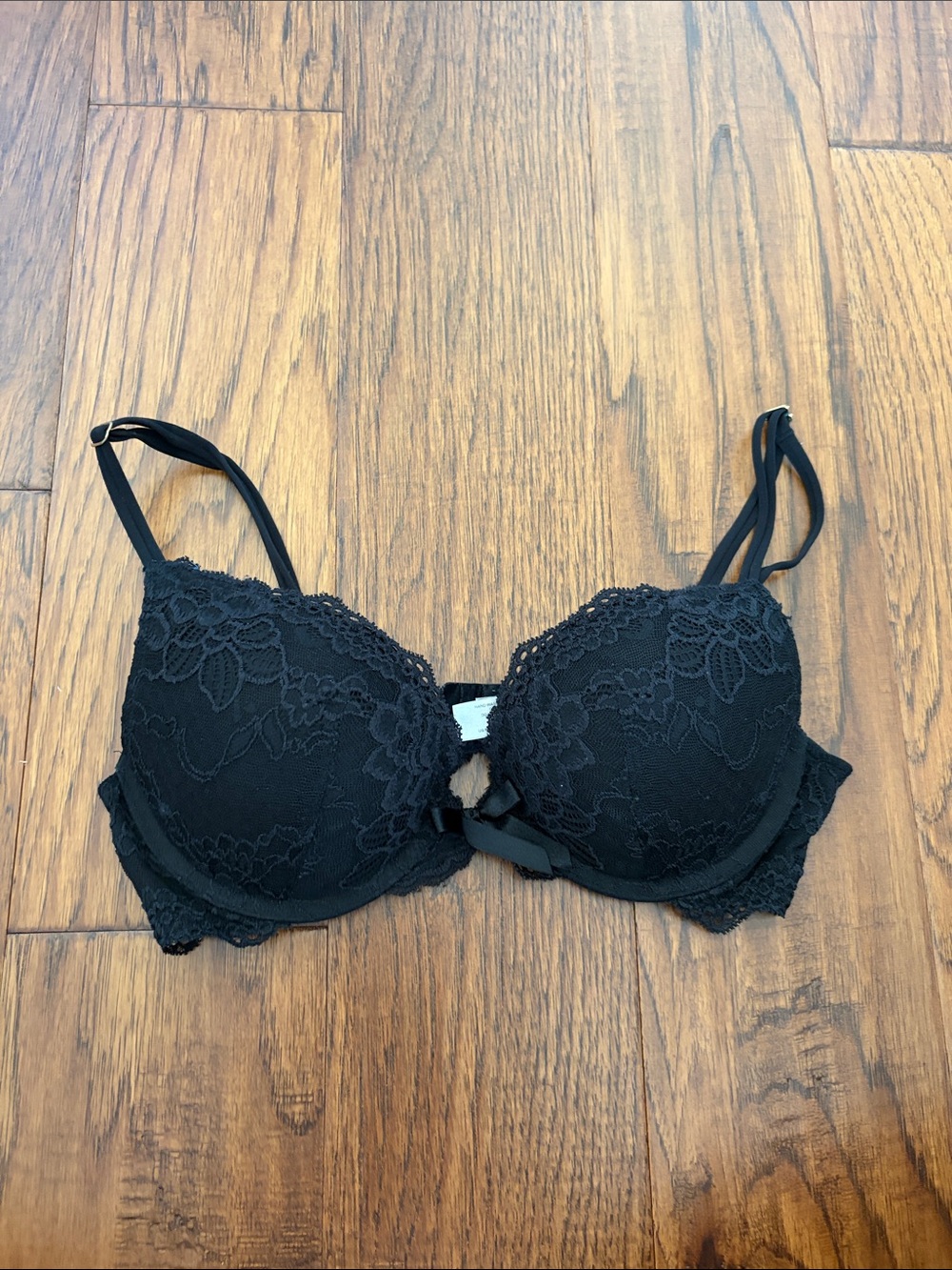 Victoria secret Black Lace Push-Up Bra - Elegant Women's Intimates